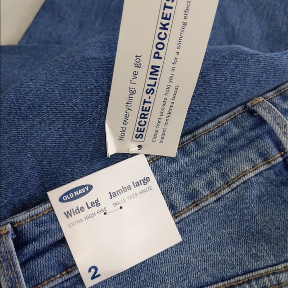 2x 👯‍♀️Host Pick⚡️OldNavy WideLegJeans - Picture 9 of 13